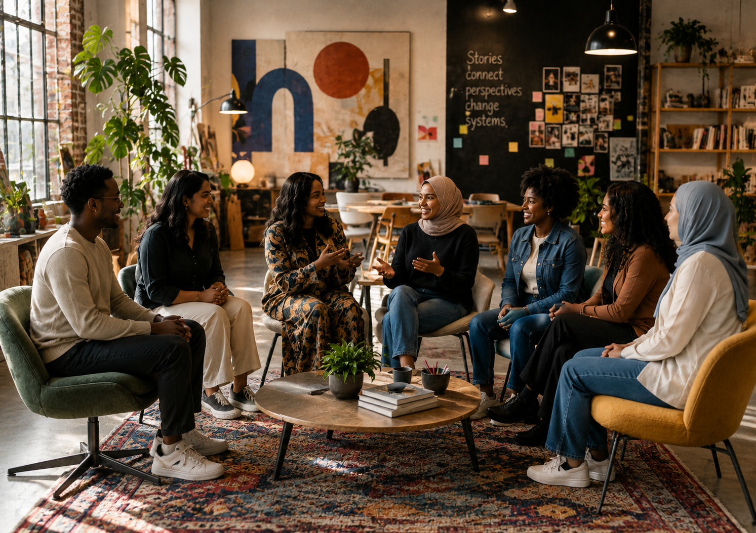 Diaspora dialogues through storywork
